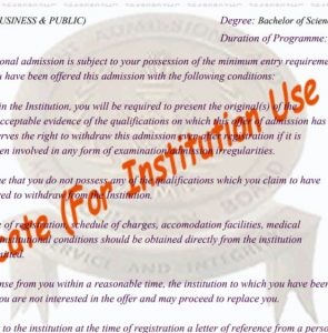 How To Detect Original And Fake Jamb Slip Jamb Admission Letter