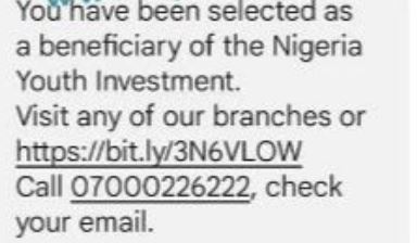 BAOBAB NYIF Loan Selection SMS - What You Must Know